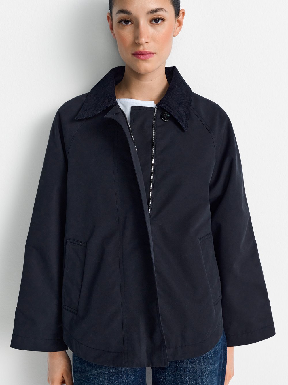 Rich & Royal Damska kurtka trenczowa Kobiety niebieski jednolity, 36