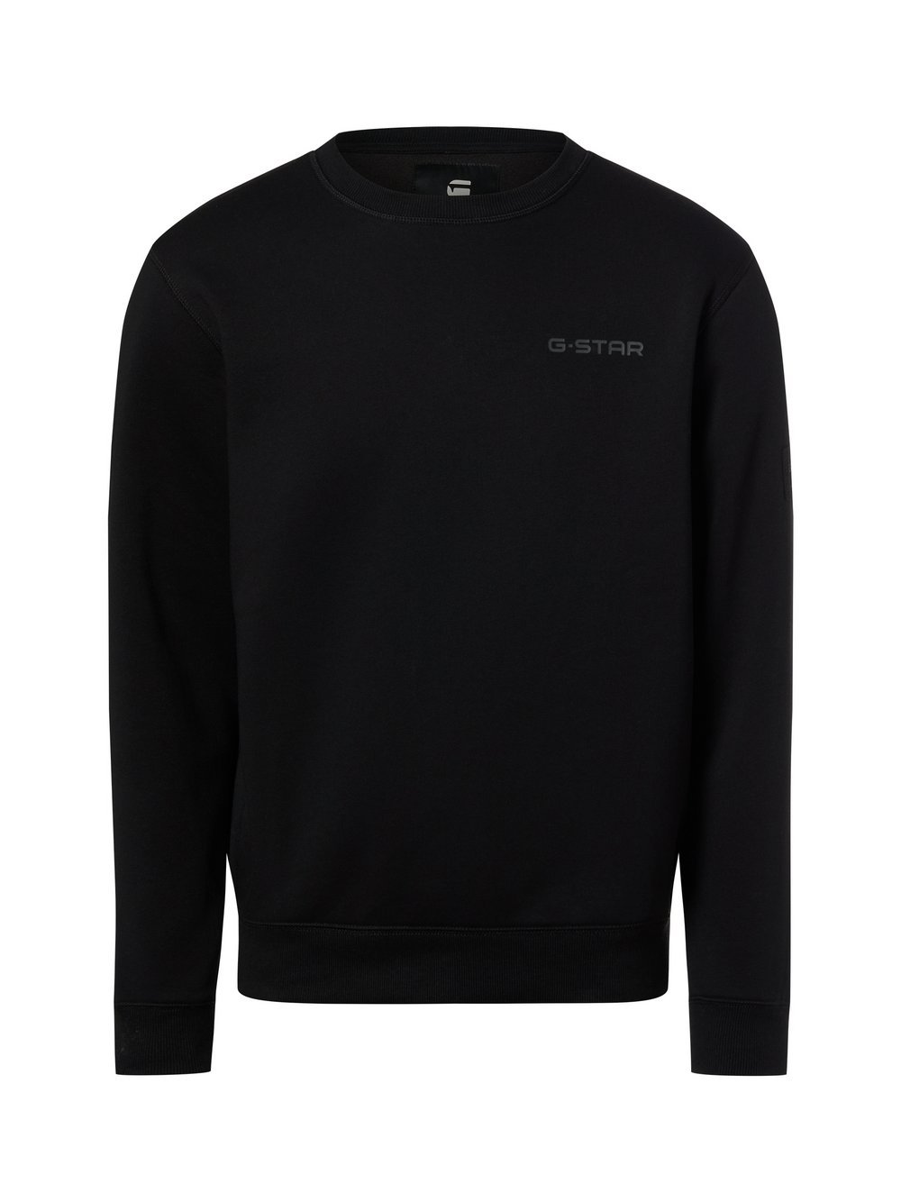 G-Star RAW Bluza męska Mężczyźni czarny jednolity, S