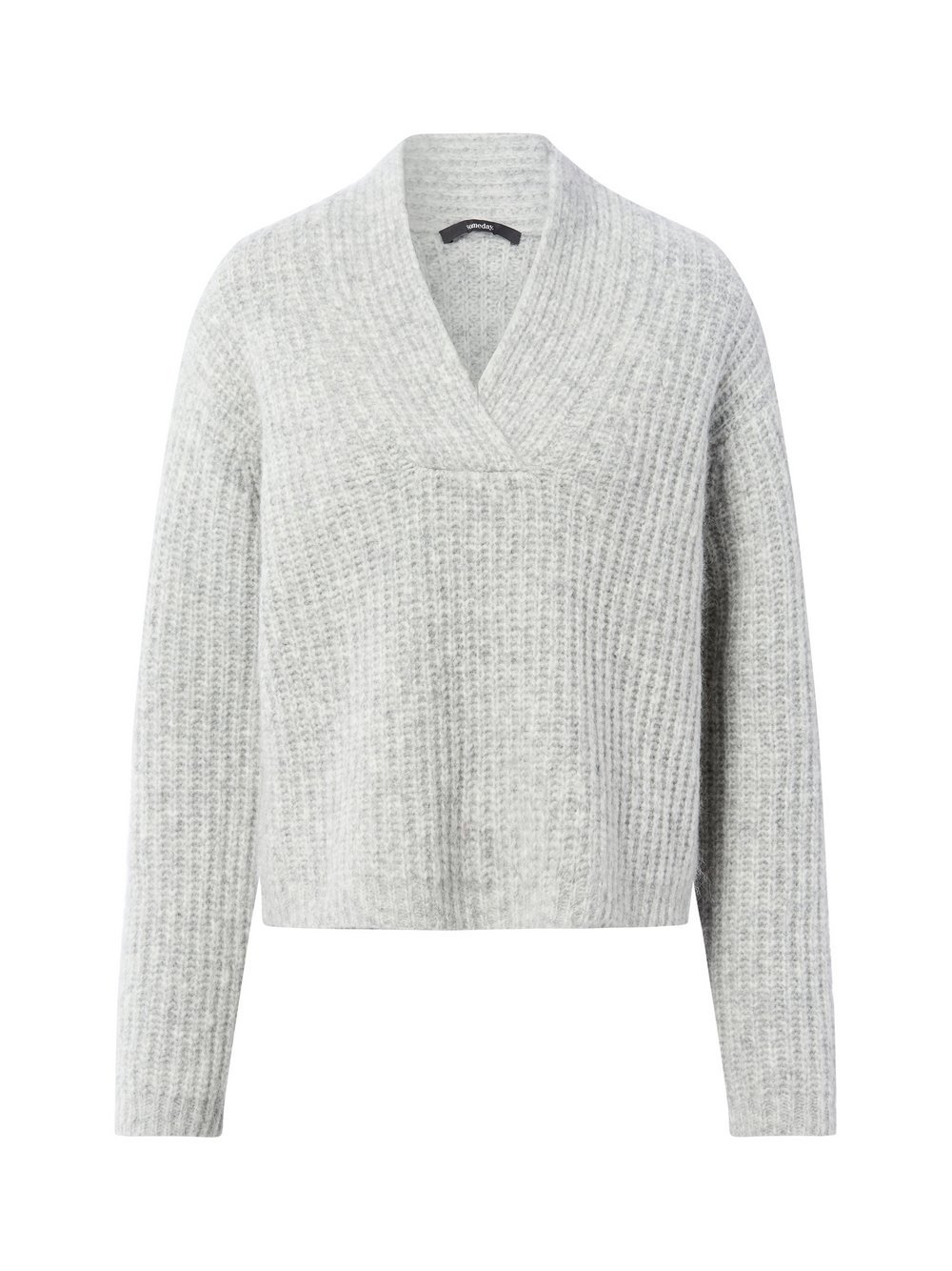 Someday Damski sweter z dzianiny z moherem - Talyna Kobiety szary marmurkowy, 42