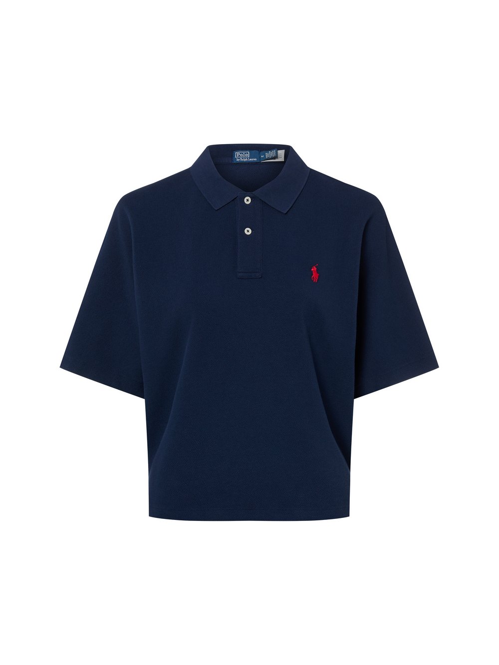Polo Ralph Lauren Damska koszulka polo Kobiety Bawełna niebieski jednolity, XS