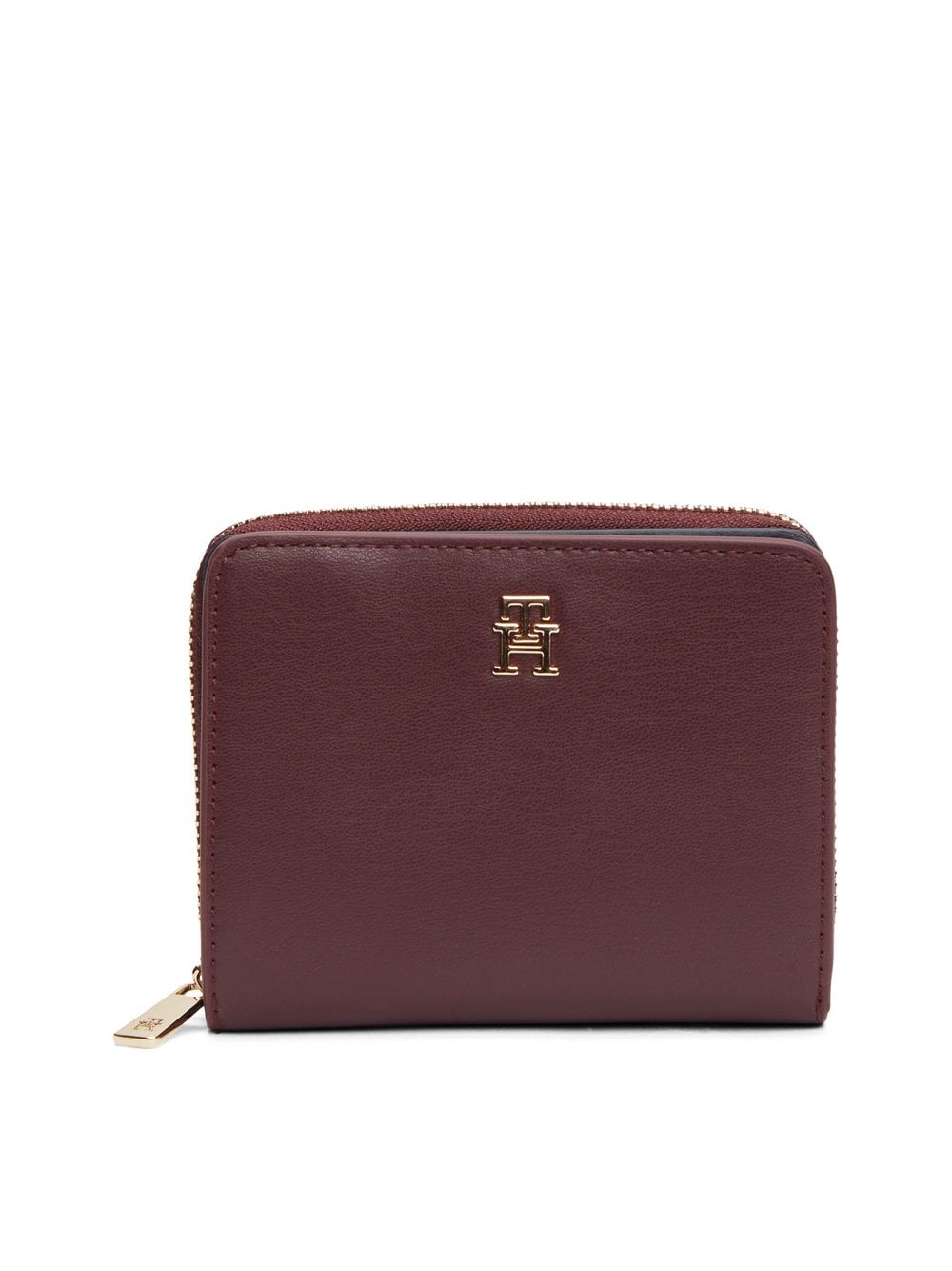 Tommy Hilfiger Portfel damski Kobiety Sztuczna skóra czerwony jednolity, ONE SIZE