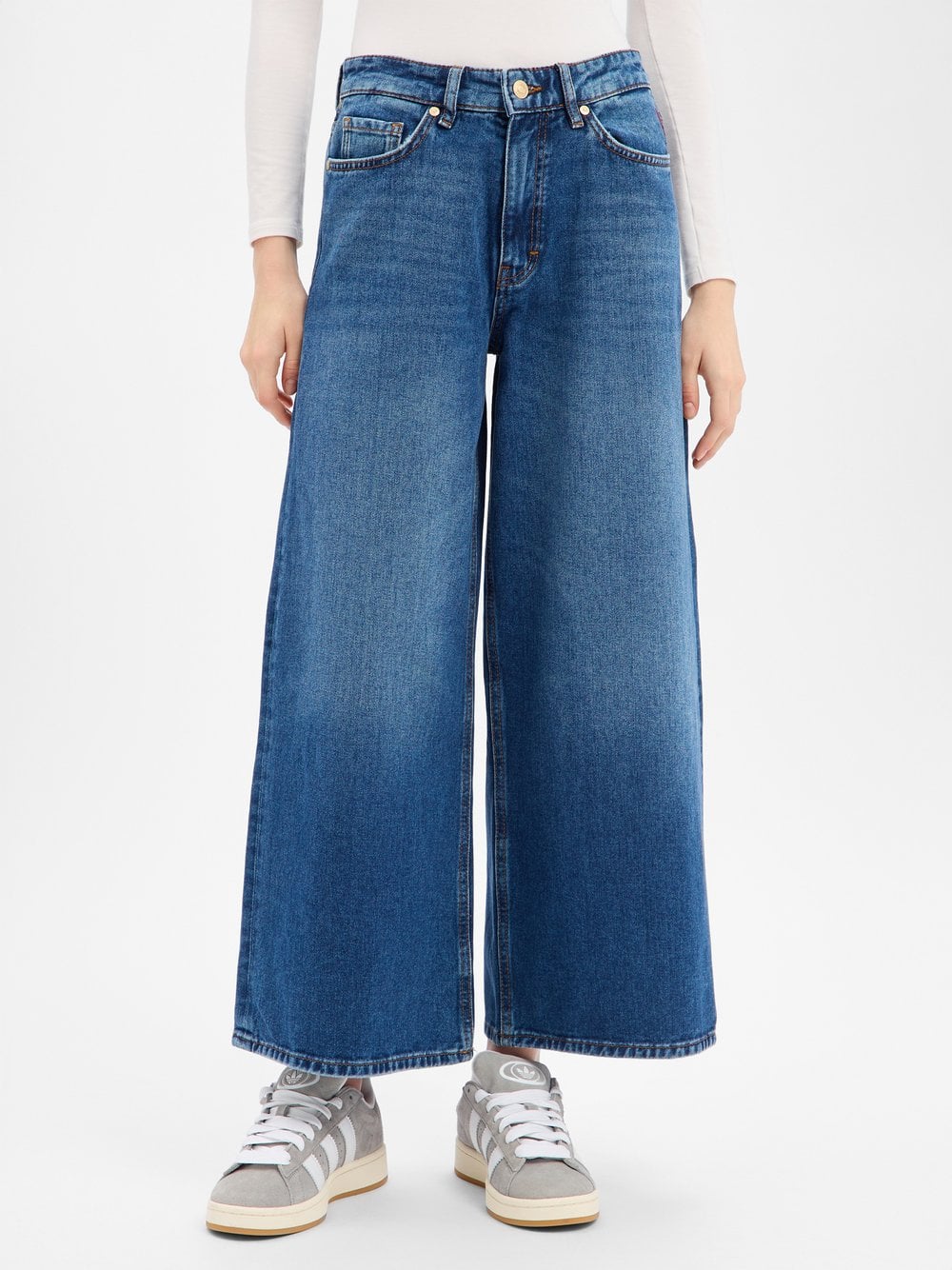 HUGO Dżinsy - Geredith Kobiety niebieski jednolity, 30-32