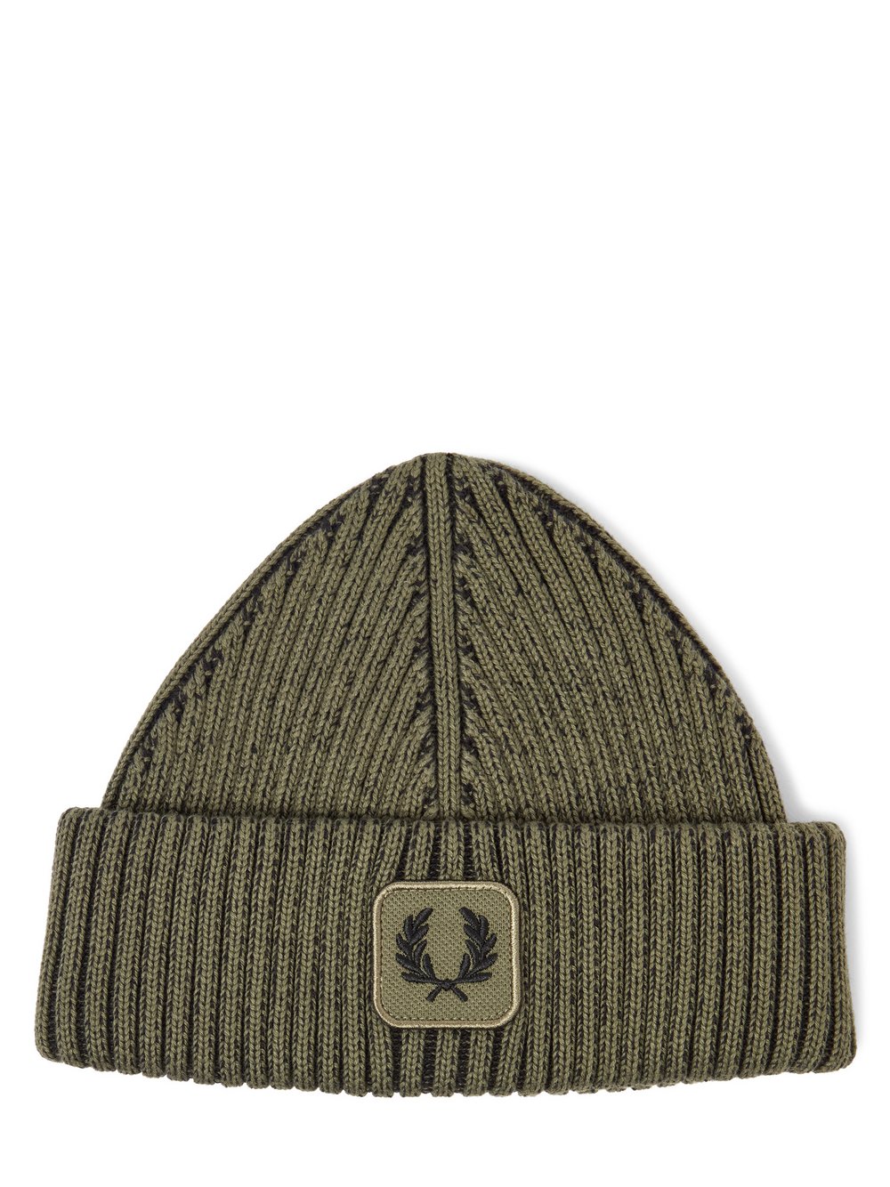 Fred Perry Męska czapka bawełniana Mężczyźni Bawełna zielony jednolity, ONE SIZE