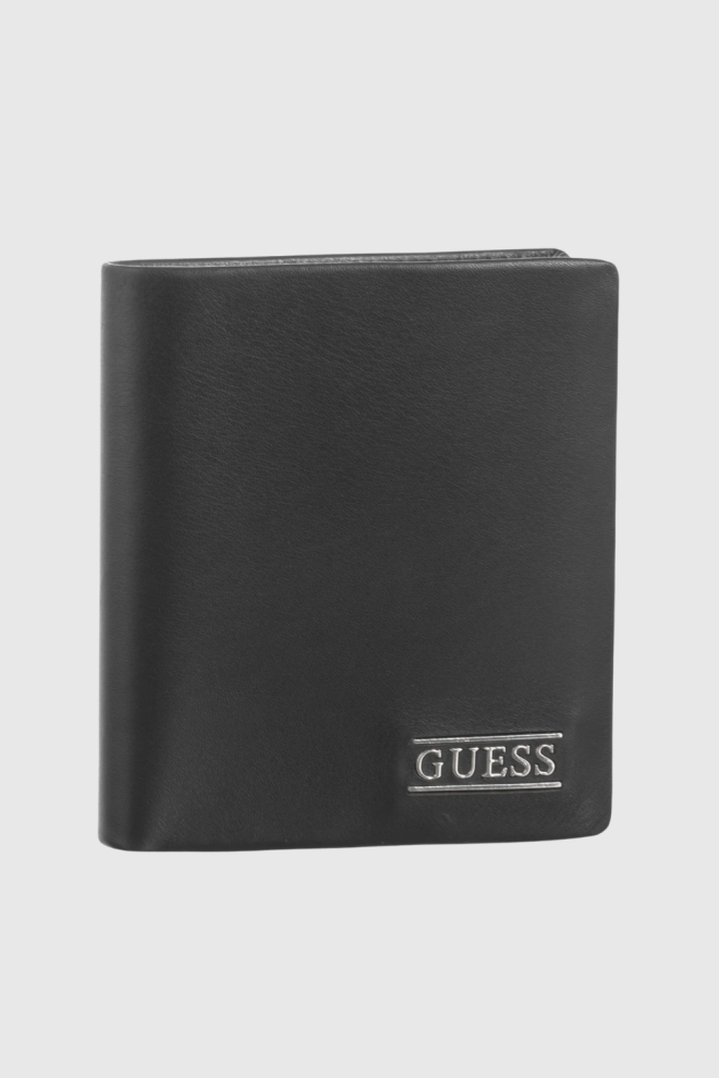 GUESS Czarny portfel męski Torino Bifold