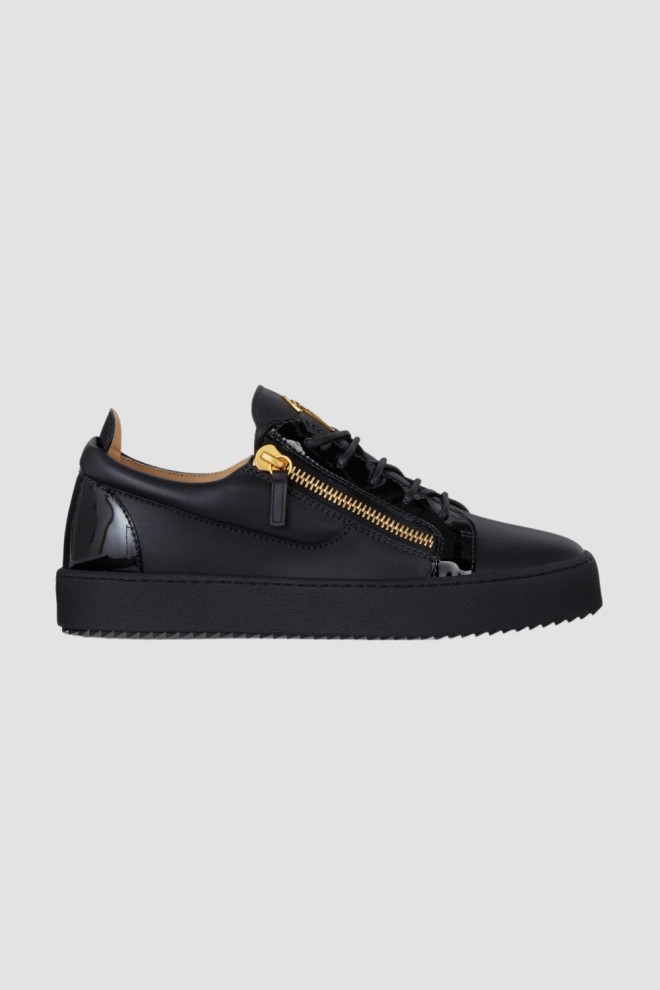 GIUSEPPE ZANOTTI Czarne sneakersy