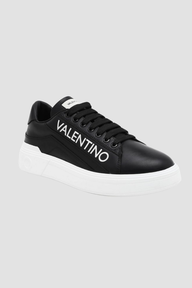 VALENTINO Czarne sneakersy REY LACE-UP, Rozmiar 42