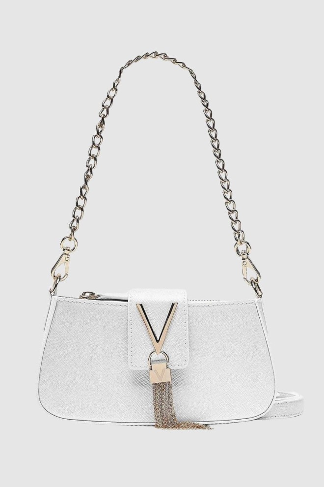 VALENTINO Mała biała kopertówka Divina SA