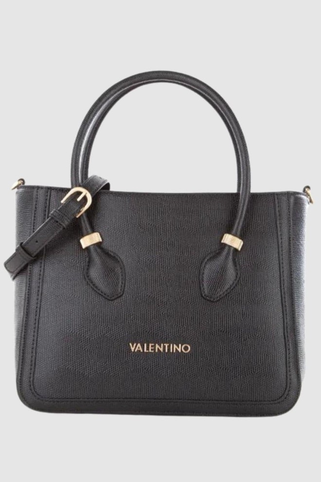 VALENTINO Czarna torebka Montmartr Shopping