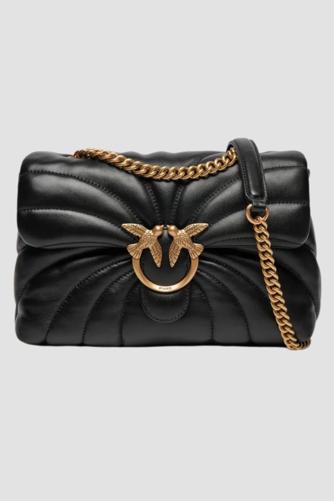 PINKO Czarna torebka Love Puff Classic AW25