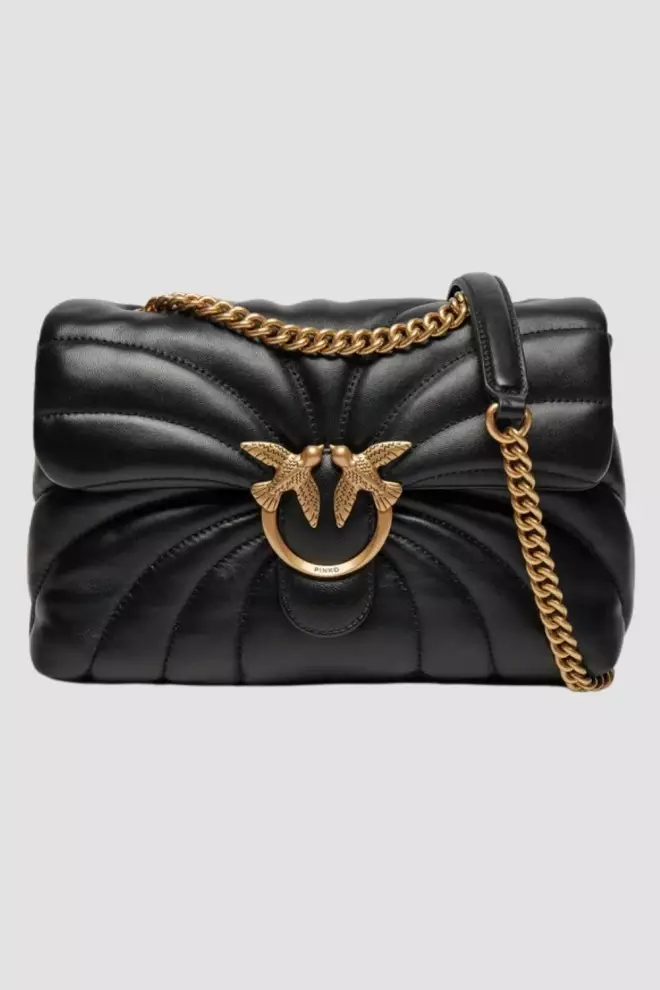 PINKO Czarna torebka Love Puff Classic