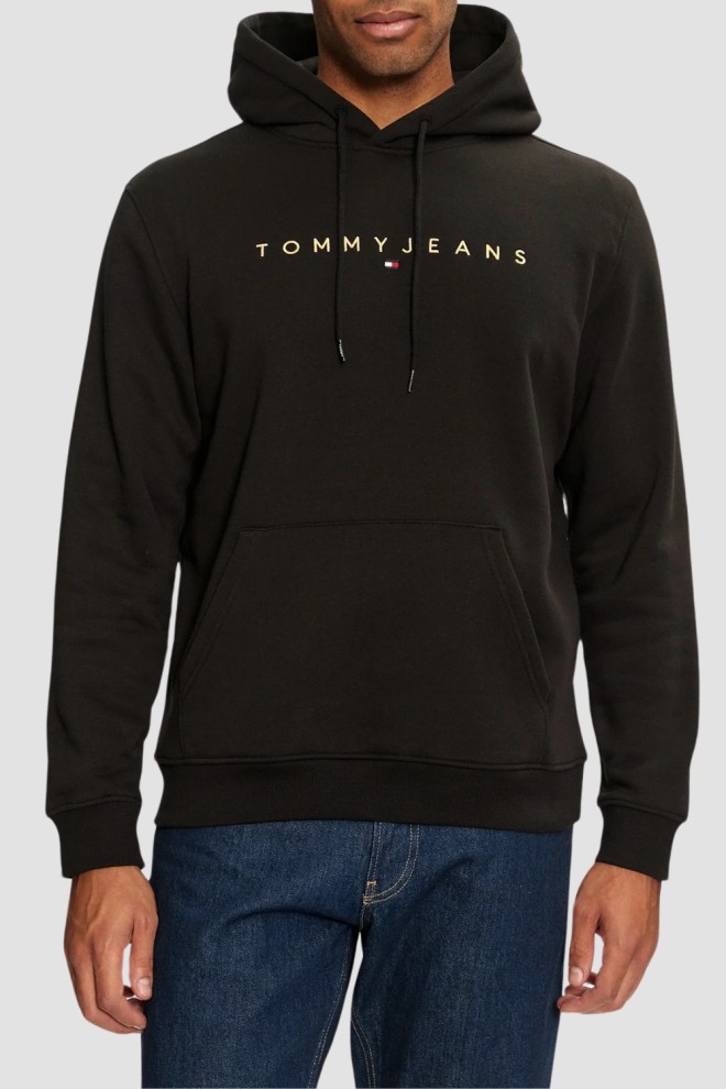 TOMMY JEANS Czarna męska bluza, Rozmiar M