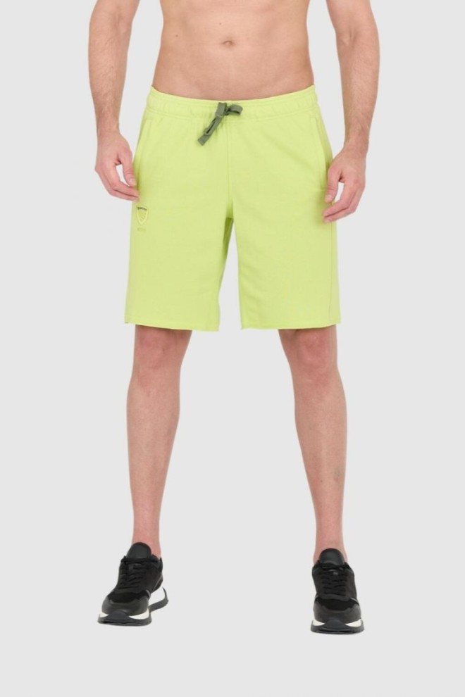 BLAUER Zielone męskie szorty, Rozmiar S