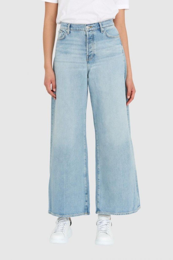 7 FOR ALL MANKIND Jasnoniebieskie jeansy damskie Szwedy Zoey Air Wash, Rozmiar 25
