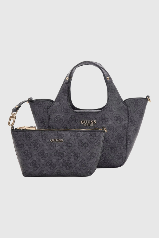 GUESS Czarna torebka damska Calista 2 In 1 Mini