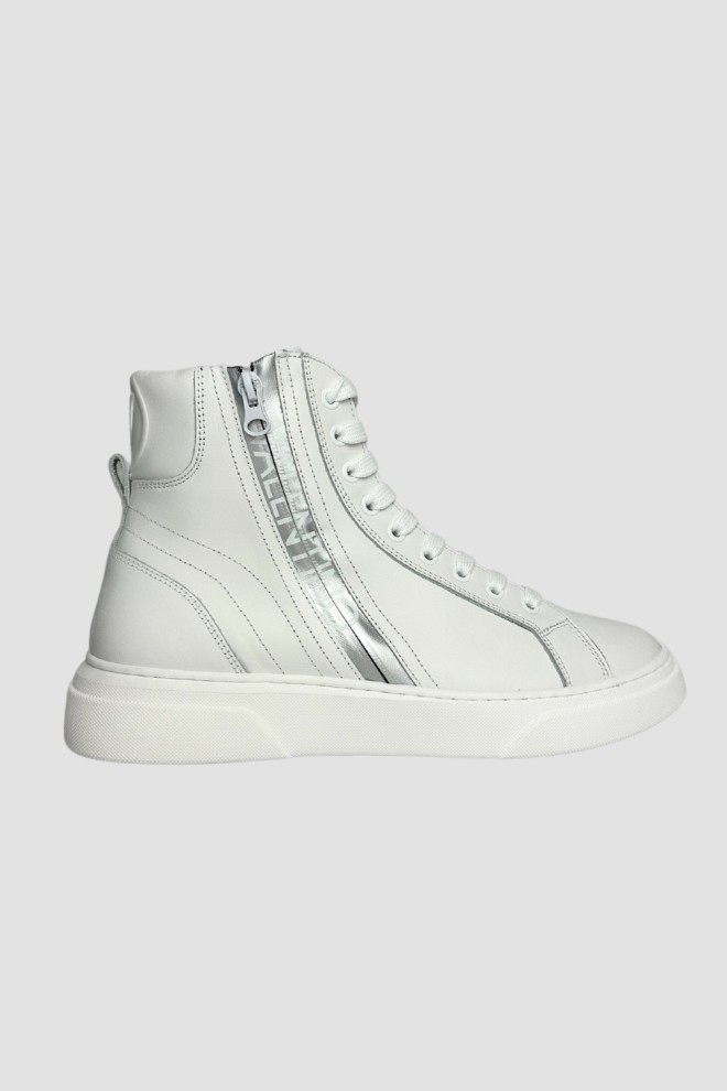VALENTINO Białe sneakersy HIGH-TOP, Rozmiar 37