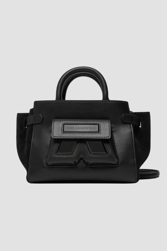 KARL LAGERFELD Czarna damska torebka Ikon/k Sm Tote