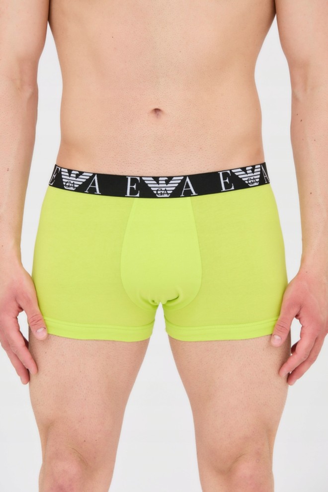 EMPORIO ARMANI Bokserki 3-pack czarne, zielone, Rozmiar XL