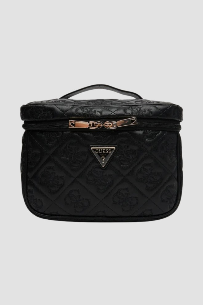 GUESS Czarna damska kosmetyczka Adelasia