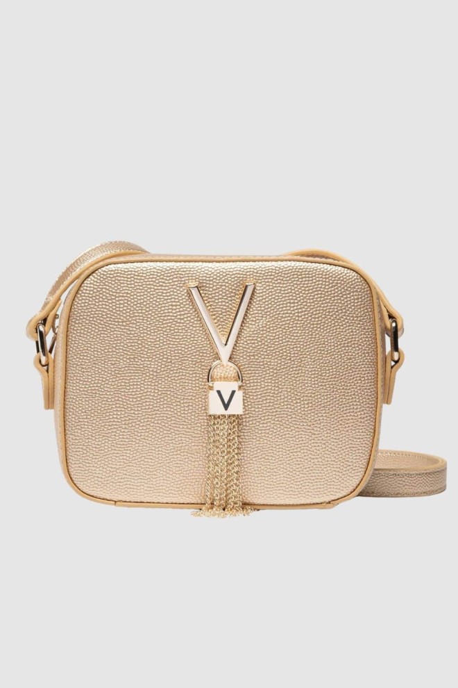 VALENTINO Złota torebka Divina Camera Bag SS26