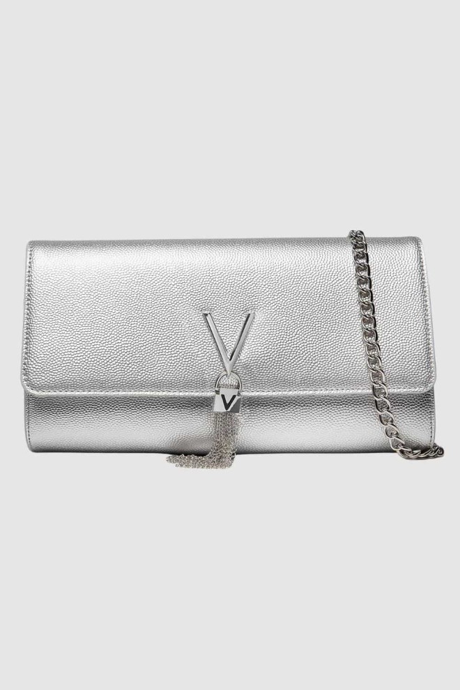 VALENTINO Srebrna Divina Pochette SS26