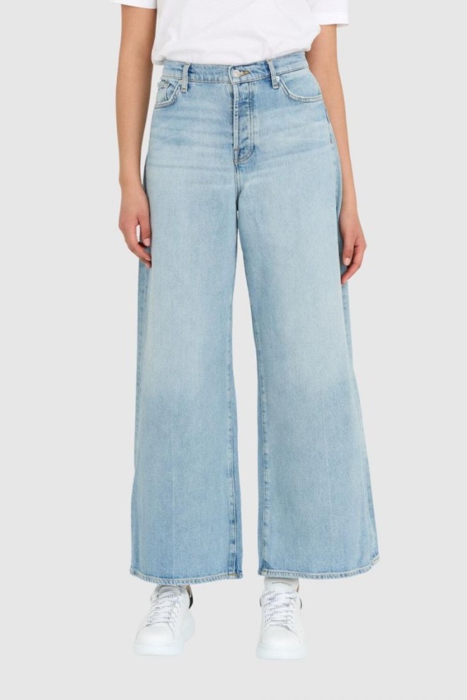 7 FOR ALL MANKIND Jasnoniebieskie jeansy damskie Szwedy Zoey Air Wash, Rozmiar 27
