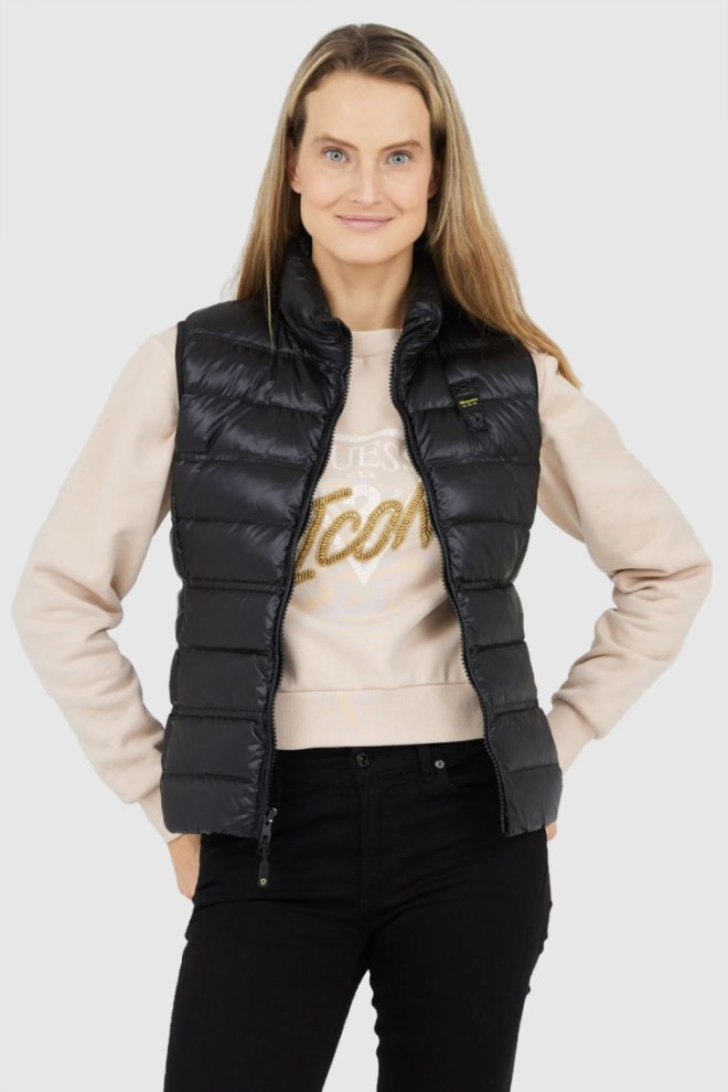 BLAUER Czarny bezrękawnik damski Sherri, Rozmiar L