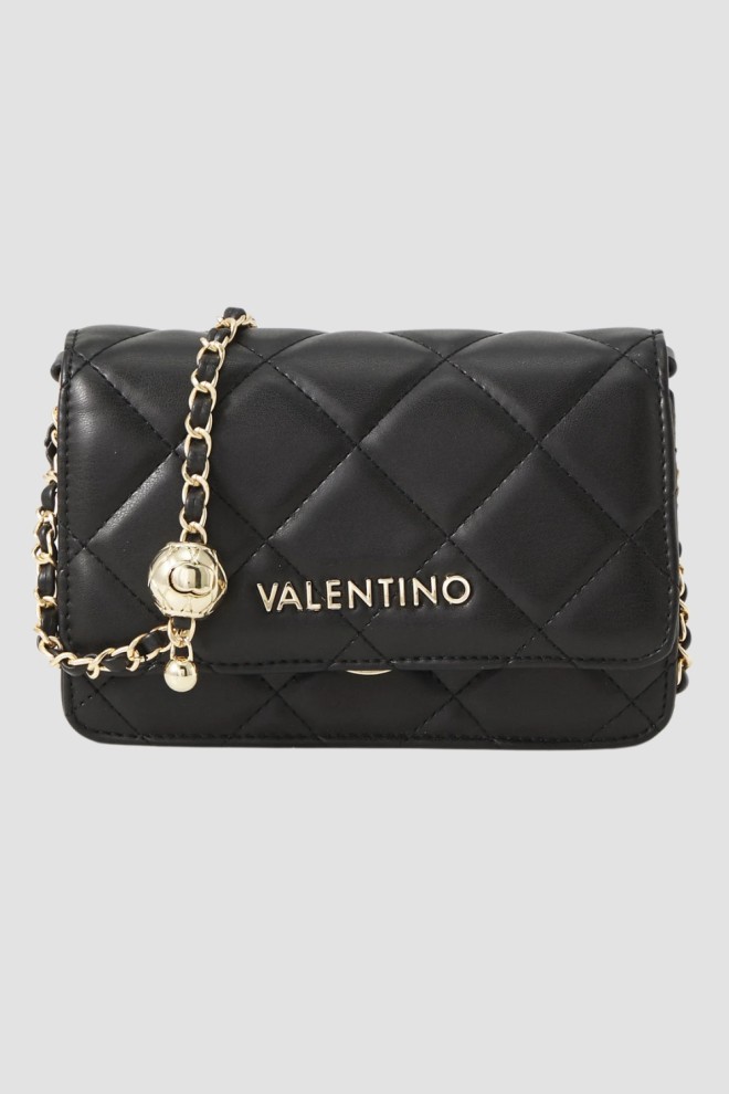 VALENTINO Czarna torebka damska Ocarina Flap Bag SS26