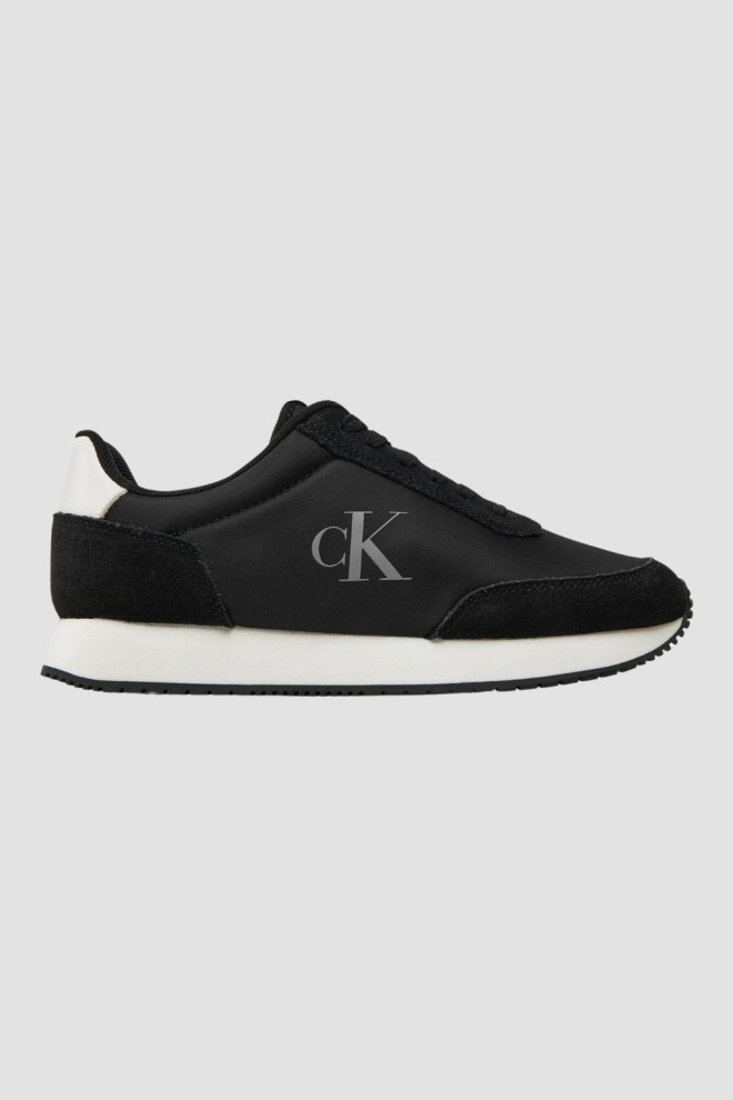 CALVIN KLEIN Czarne sneakersy damskie, Rozmiar 36