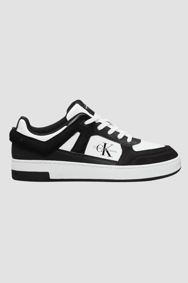 CALVIN KLEIN Czarno-białe sneakersy męskie, Rozmiar 43