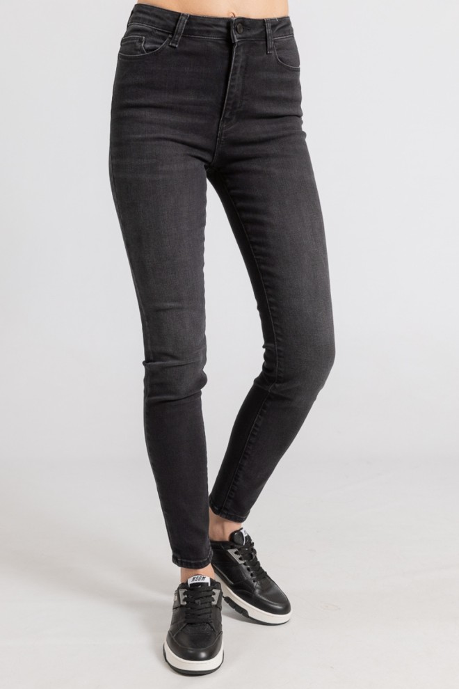 KARL LAGERFELD Czarne jeansy damskie Skinny Denim, Rozmiar 25