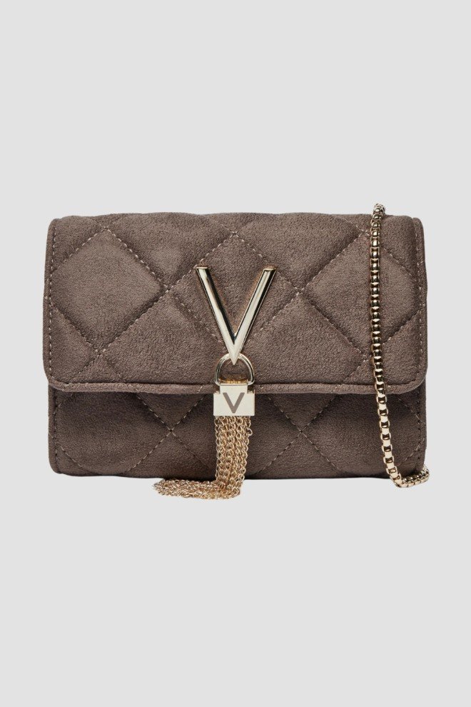VALENTINO Brązowa damska torebka Charlotte Flap Bag