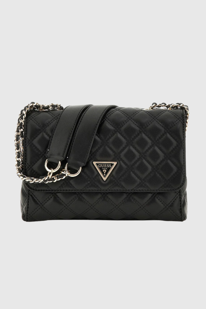 GUESS Czarna kopertówka damska Giully