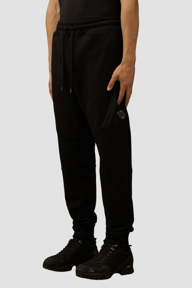 C.P. COMPANY Czarne męskie spodnie dresowe Jogging Pant, Rozmiar XL