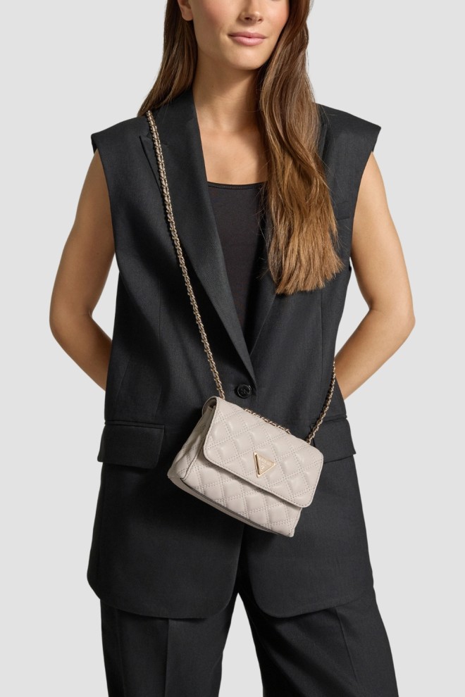 GUESS Torebka w kolorze taupe damska Giully II Mini