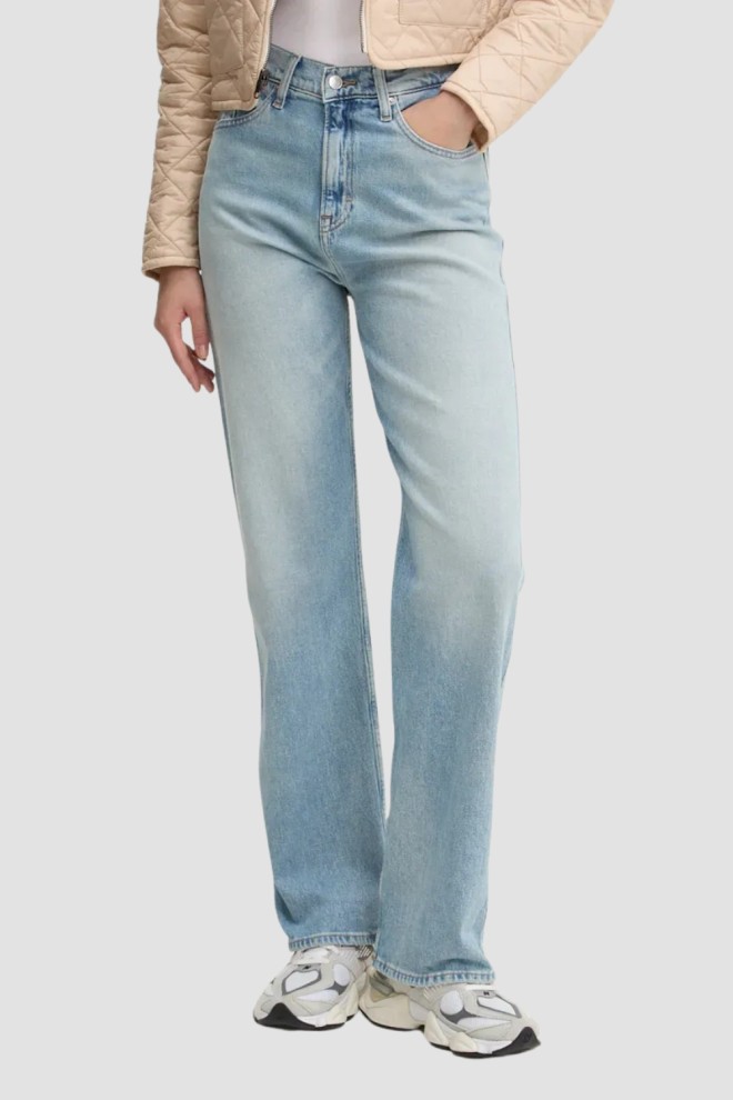 TOMMY JEANS Błękitne jeansy damskie, Rozmiar 29/30