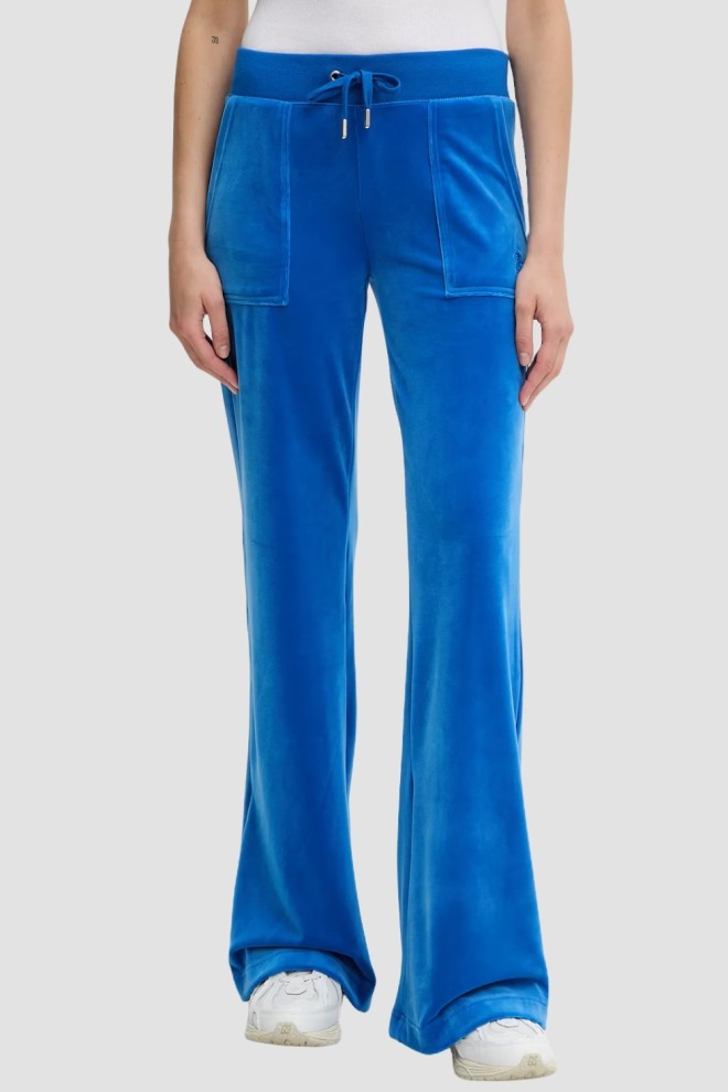 JUICY COUTURE Chabrowe spodnie dresowe damskie Layla Low Rise, Rozmiar XS