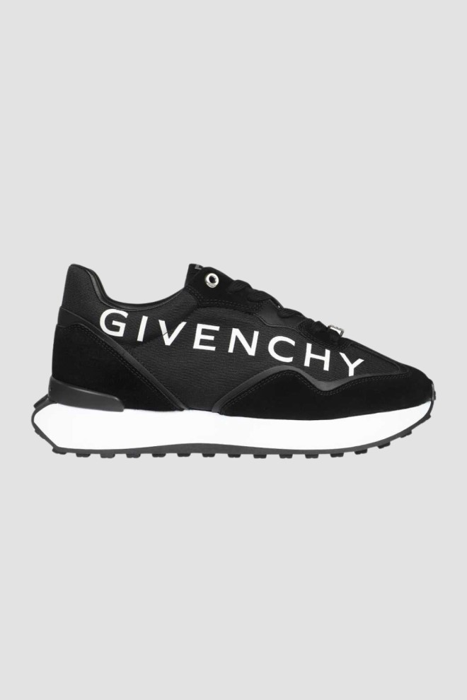 GIVENCHY Czarne sneakersy GIV RUNNER LIGHT, Rozmiar 44