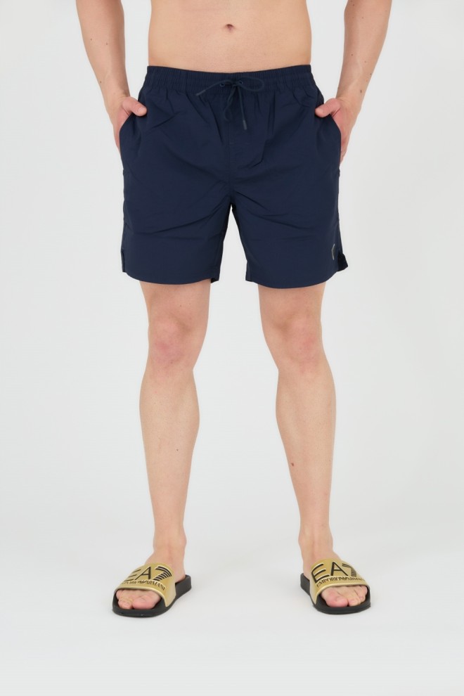 GUESS Szorty kąpielowe męskie granatowe, Rozmiar S