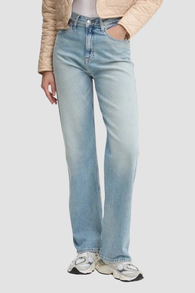 TOMMY JEANS Błękitne jeansy damskie, Rozmiar 30/30