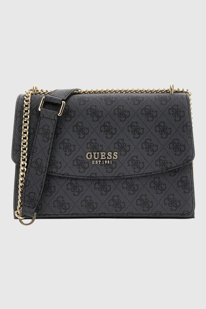 GUESS Czarna kopertówka damska Calista