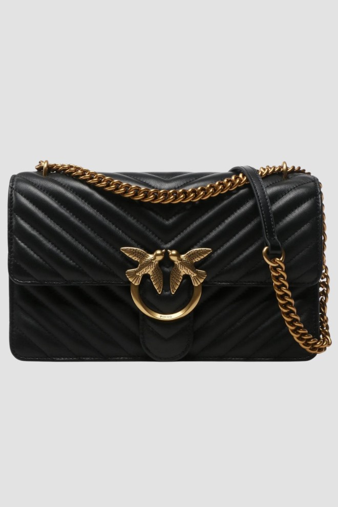 PINKO Czarna torebka Love One Classic AW25