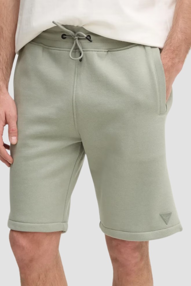 GUESS Zielone męskie shorty Aldwin, Rozmiar XXL