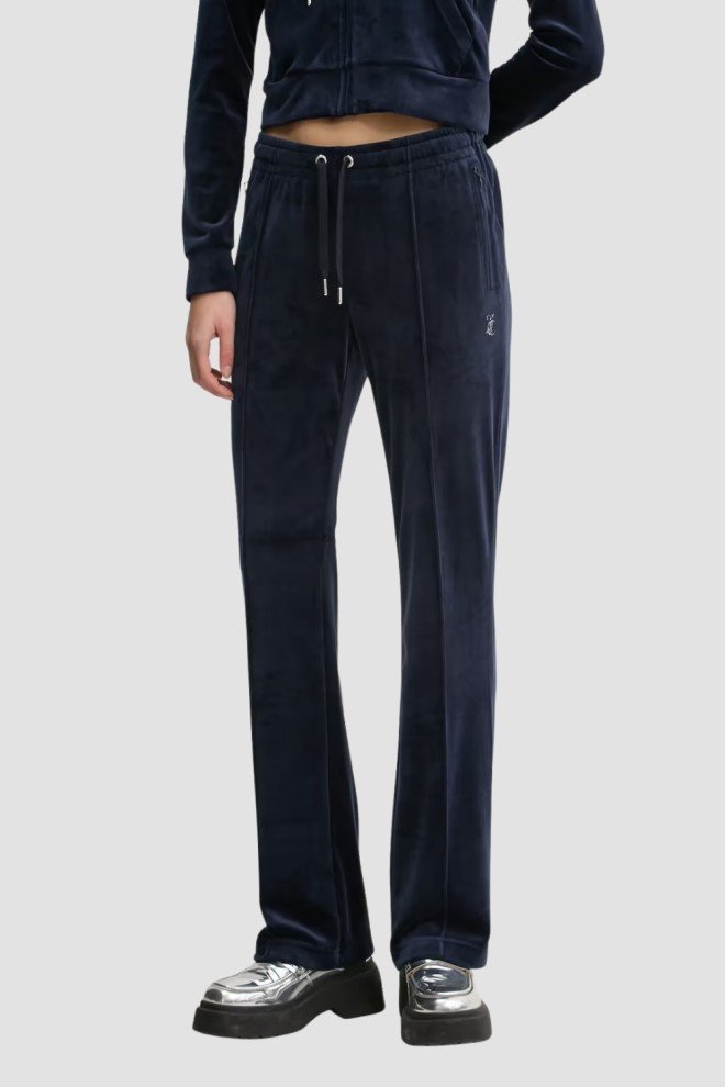 JUICY COUTURE Granatowe damskie spodnie dresowe Tina, Rozmiar XS