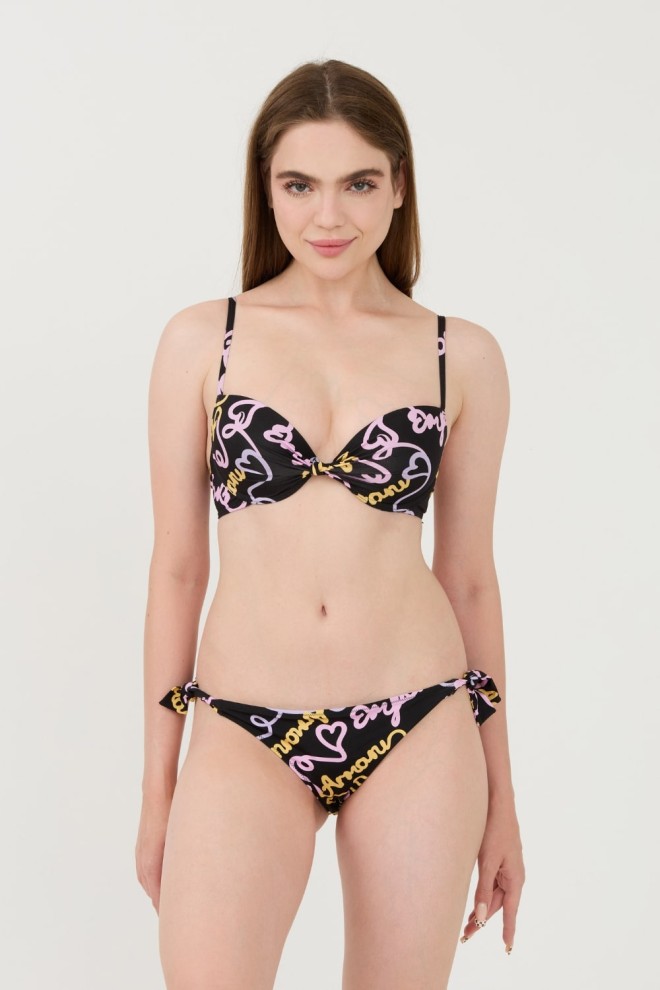 EMPORIO ARMANI Czarny strój kąpielowy, Rozmiar M