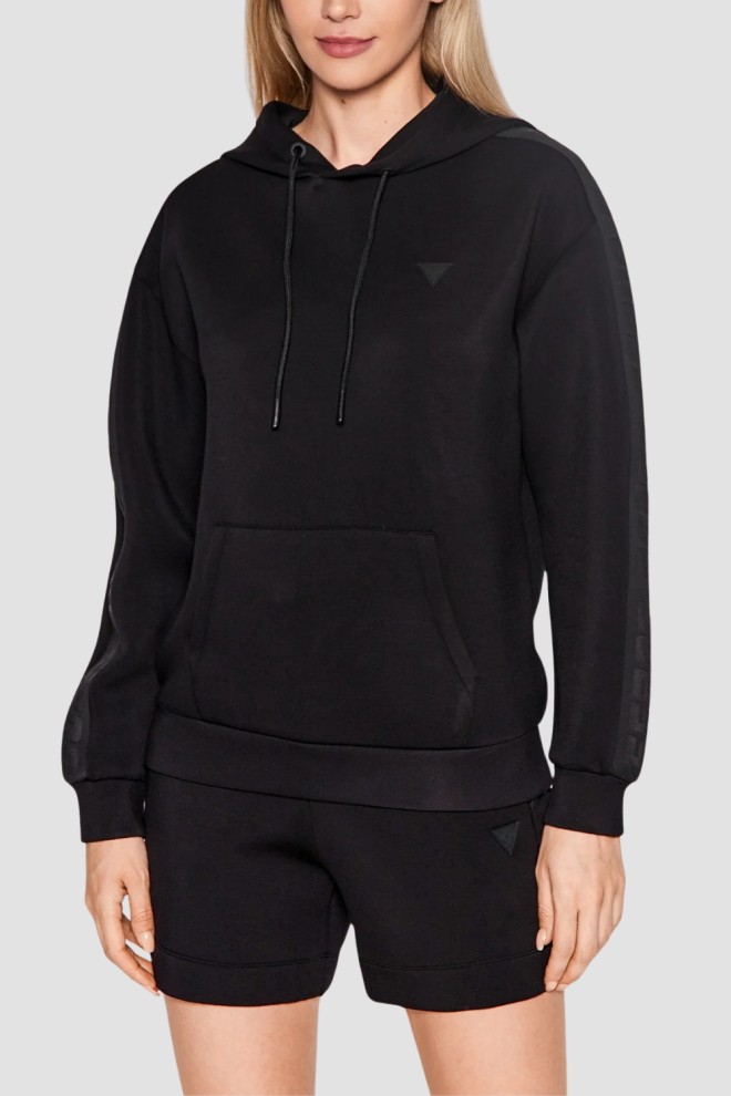 GUESS Czarna bluza damska Brenda, Rozmiar S