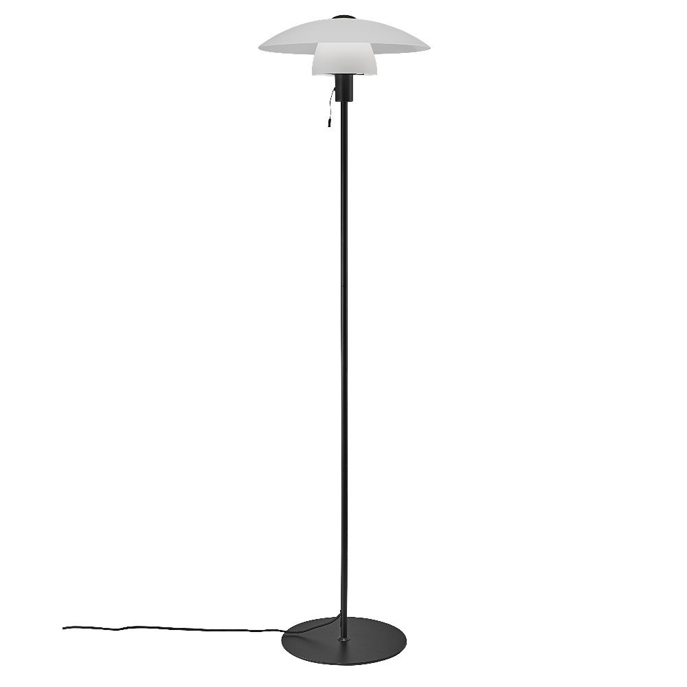 SELSEY Lampa podłogowa 150 cm Verona szklany klosz
