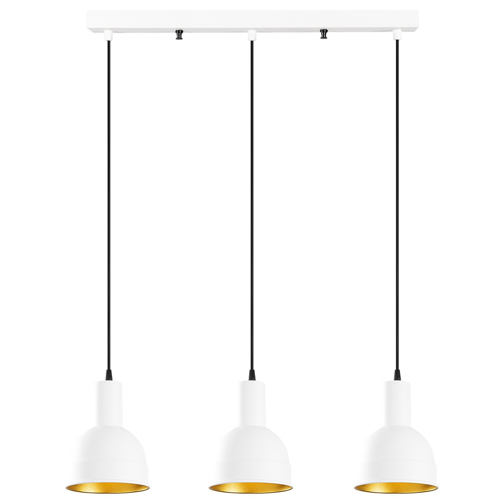 SELSEY Lampa wisząca Watleva x3 biała