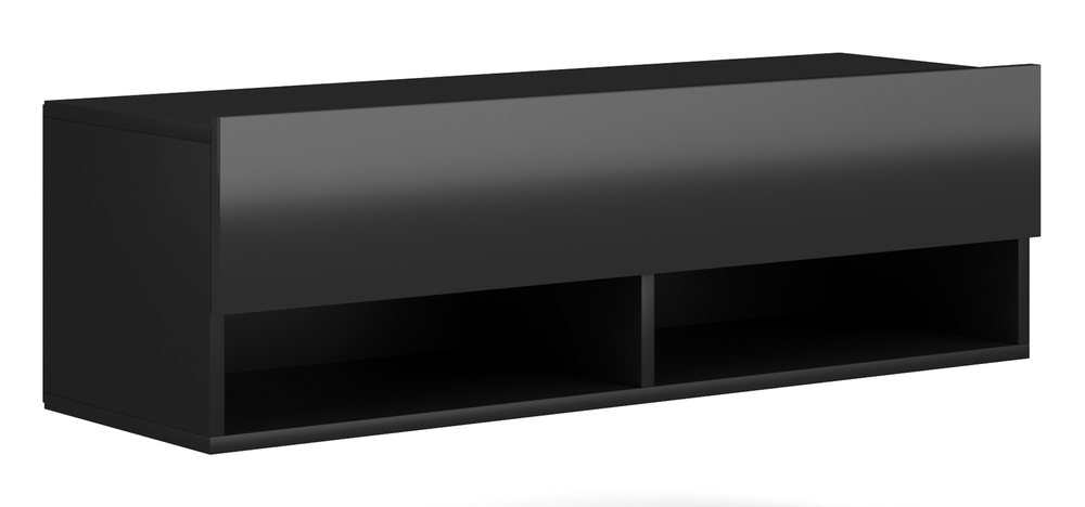 SELSEY Szafka RTV Derbie 100 cm Czarny