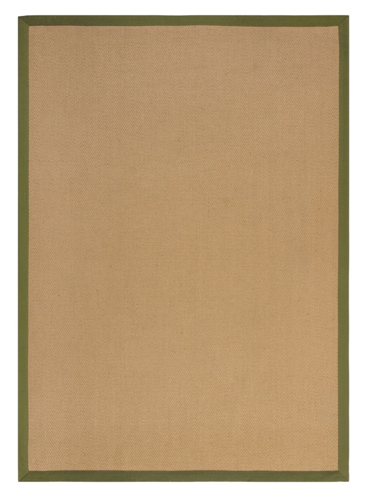 SELSEY Dywan Kira 170x120 cm z jutą brązowo-zielony