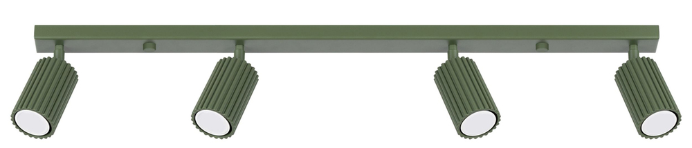 SELSEY Plafon Karbon x4 oliwkowy